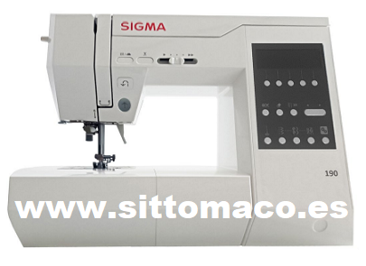 SIGMA Modelo 190 (NUEVO MODELO) CON OPCION DE UNIDAD DE BORDADO